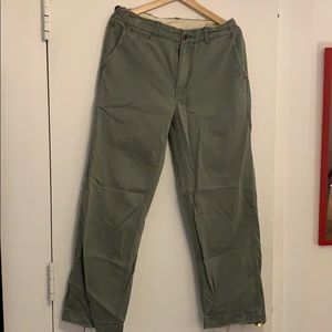 POLO RALPH LAUREN GREEN PANTS SIZE 32